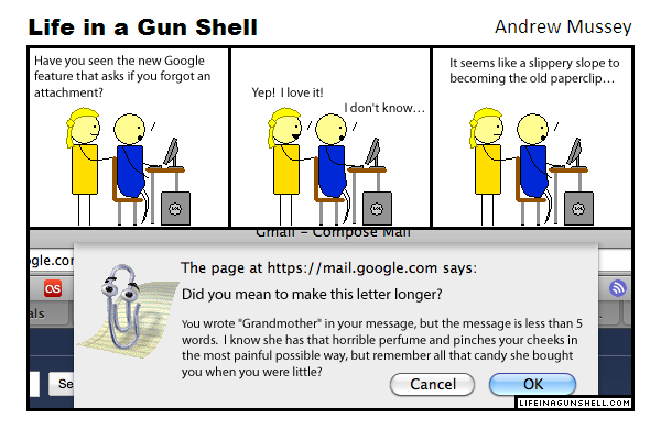 It looks like you're writing a note to your grandma!